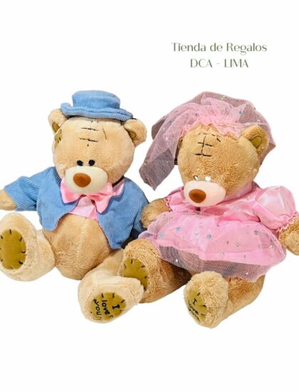 Pareja De Espositos Peluches