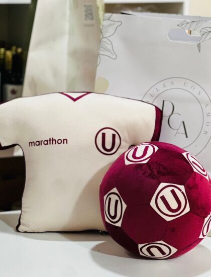 Combo Crema De Pelota Y Camiseta Del Club Universitario De Deportes