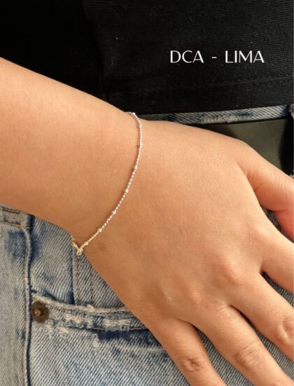 Pulsera Mujer Plata 950 Minimalista Fina