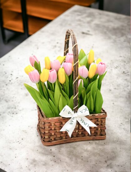 Canasta Sweet 20 Tulipanes