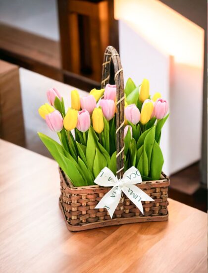 Canasta Sweet 20 Tulipanes