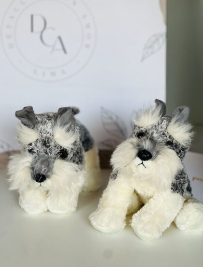 Peluche Perro Schnauzer