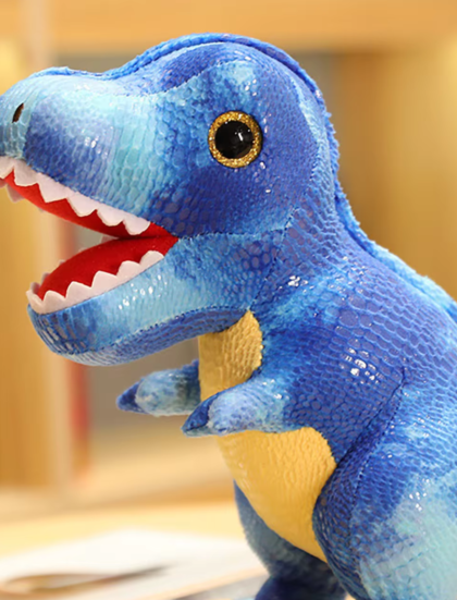 Peluche T - Rex Blue Dino