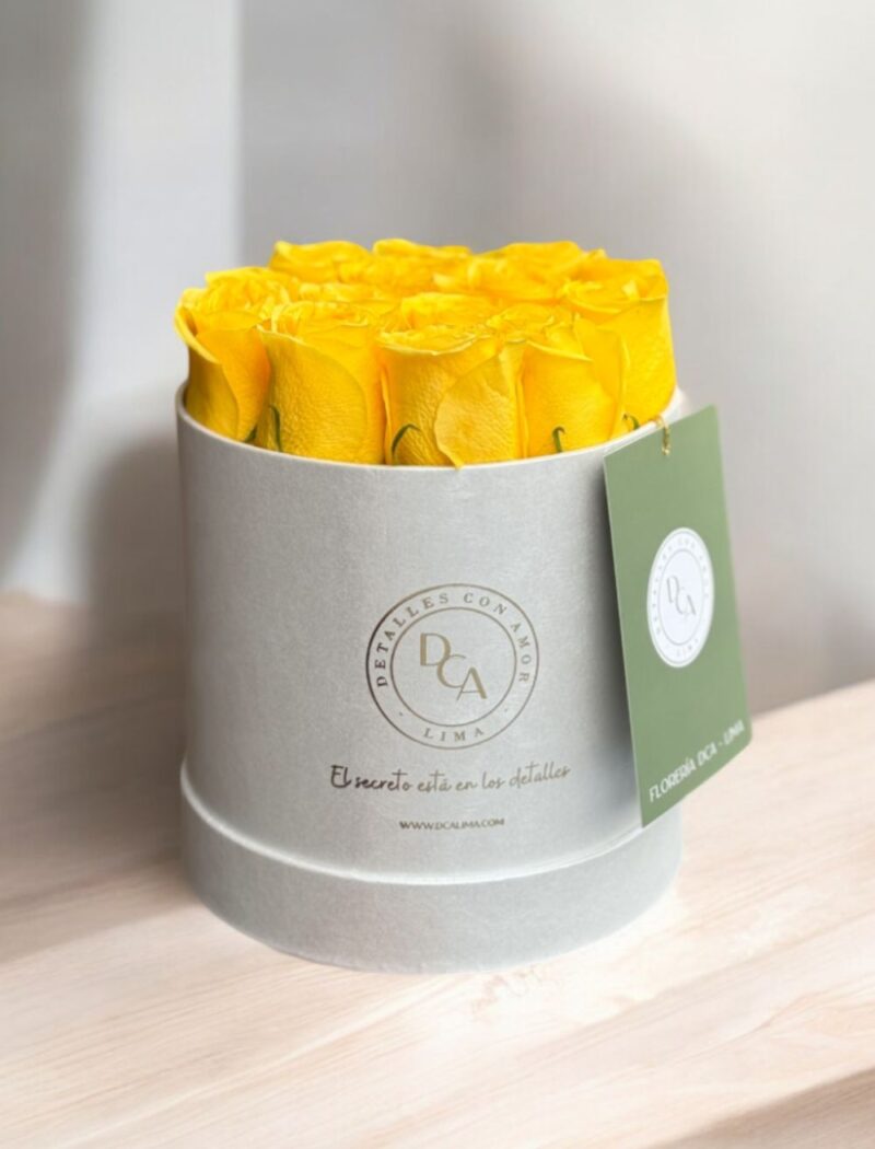 BOX 15 ROSAS AMARILLAS PREMIUM