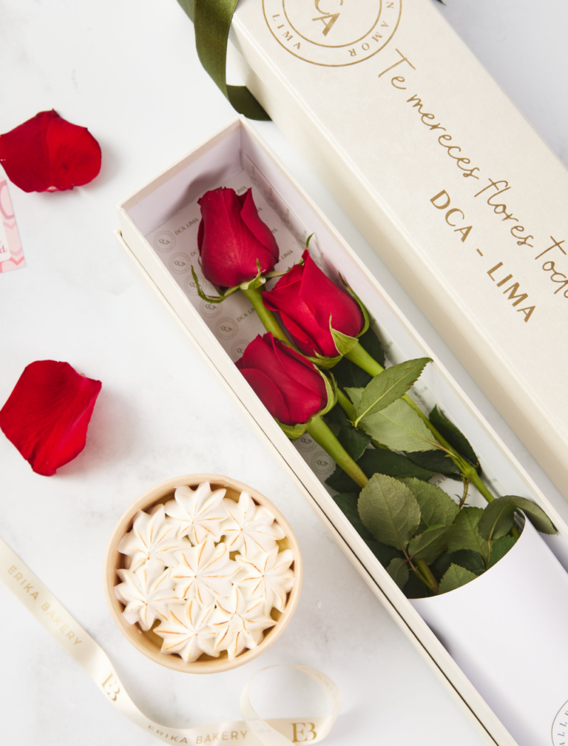 Pack Cuchareable Pie De Limon Erika Bakery Y Rosas San Valentin - Imagen 2