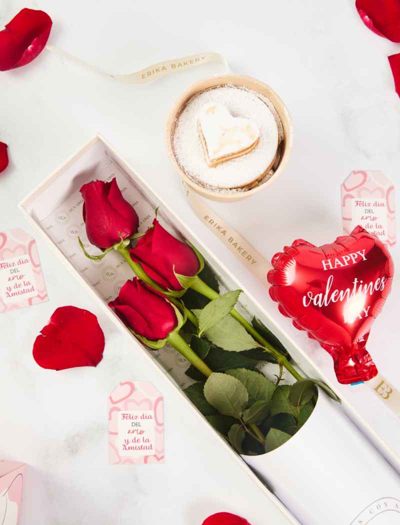 Pack Cuchareable Corazon Erika Bakery Y Rosas San Valentin - Imagen 4