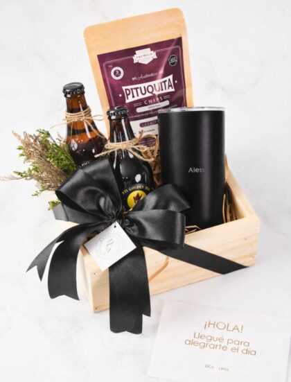 Giftbox Beer con Vaso Personalizado