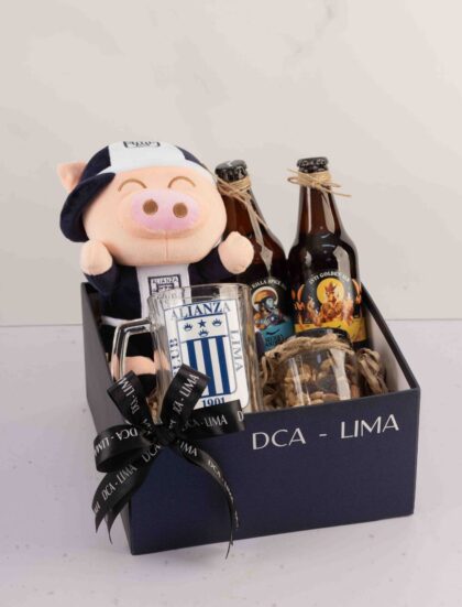 GIFTBOX CORAZÓN ALIANZA LIMA