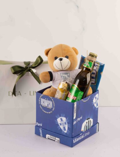 REGALO OSITO CORAZÓN ALIANZA LIMA
