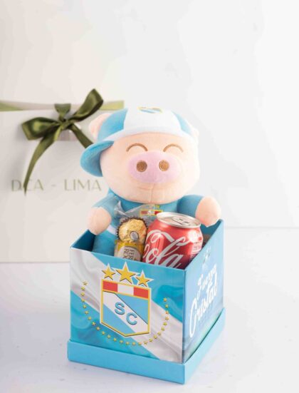 GIFTBOX CERDITO CELESTE