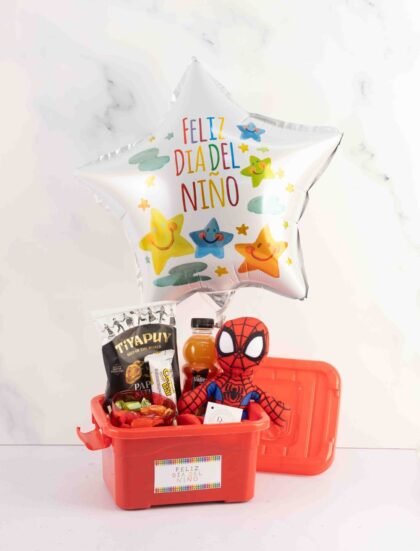 REGALO SPIDERMAN FELIZ