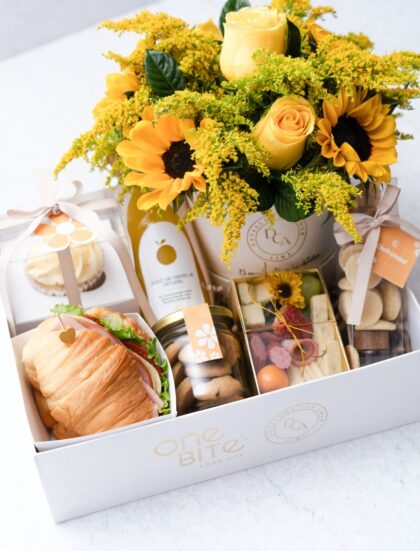 BLOOM BOX - BRUNCH FLORES AMARILLAS