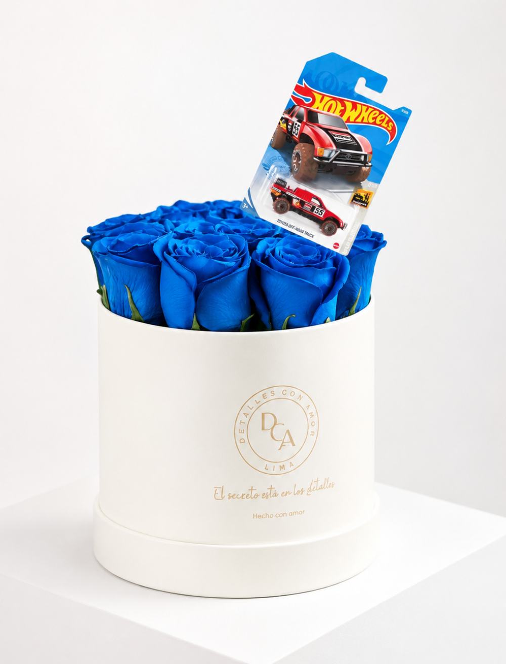 BOX PETIT ROSAS AZULES NOVIO