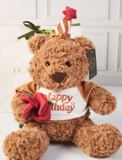 PELUCHE OSITO HAPPY BIRTHDAY