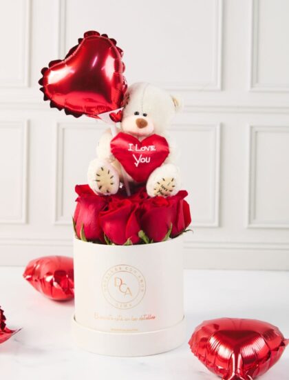 BOX PETIT OSITO I LOVE YOU SAN VALENTÍN