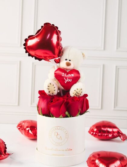 BOX PETIT OSITO I LOVE YOU SAN VALENTÍN