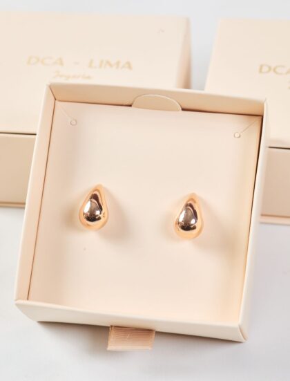 ARETES GOTA DORADA
