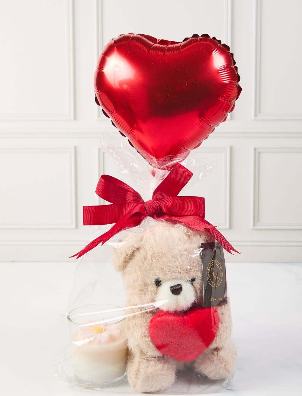 pack osito y vela san valentin - Imagen 2