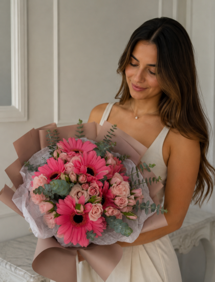 RAMO DESTELLO ROSADO