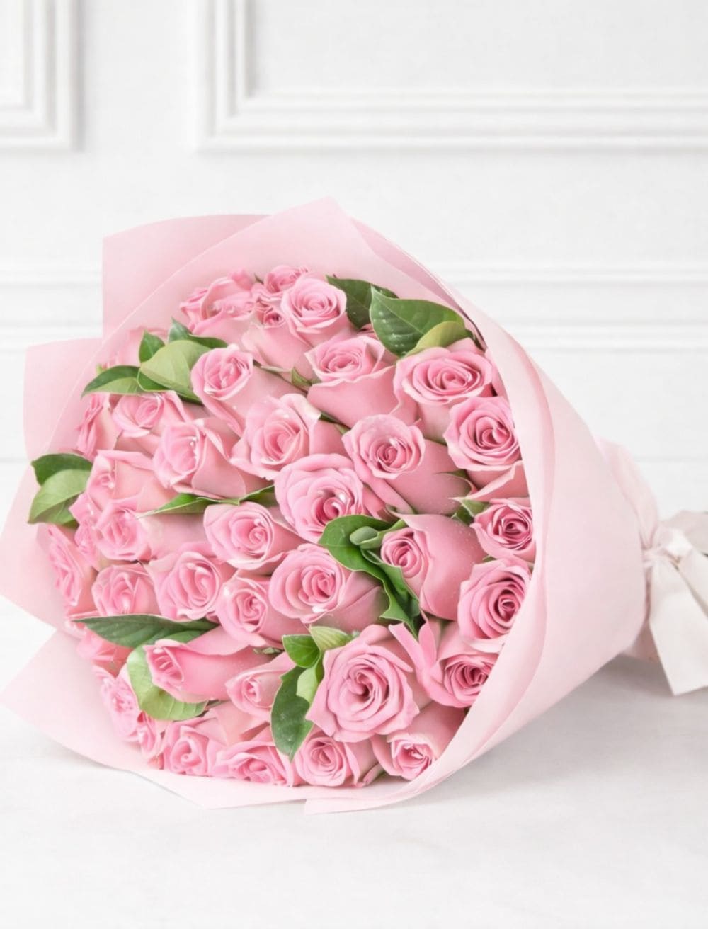 RAMO 50 ROSAS ROSADAS