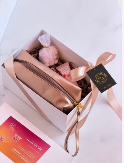 REGALO MUJER NECESER GOLDEN