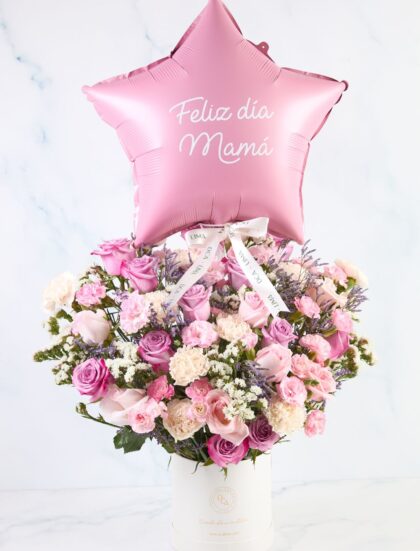 BOX FLORAL MAMÁ ES UNA PRINCESA