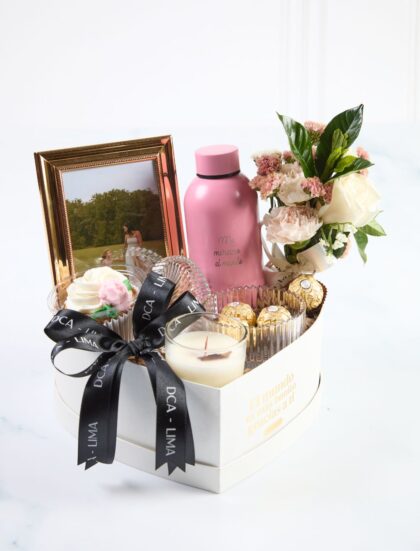 BOX MAMÁ CORAZÓN PERLA PREMIUM