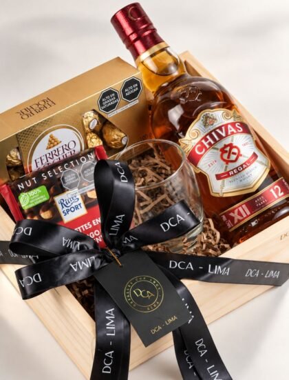 DELUXE BOX WISKY CHIVAS